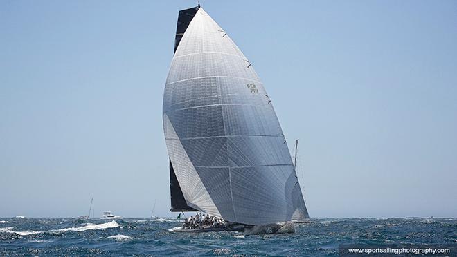 Jens Kellinghusen's beautiful Her56 Varuna VI - 2016 Rolex Sydney Hobart Yacht Race © Beth Morley - Sport Sailing Photography http://www.sportsailingphotography.com